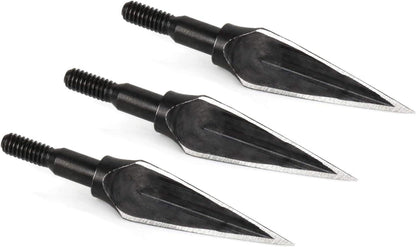 30er Pack REAWOW Traditionelle Jagd Broadheads 100/125 Grain Schwarzer