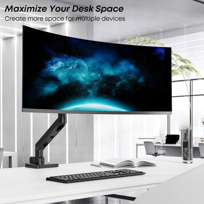 Monitor Halterung 1 Monitor für 17-49 Zoll Bildschirm Gasfeder Neigbar