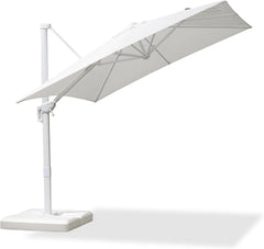 PURPLE LEAF Sonnenschirm 250x250 cm Aluminium Quadratisch