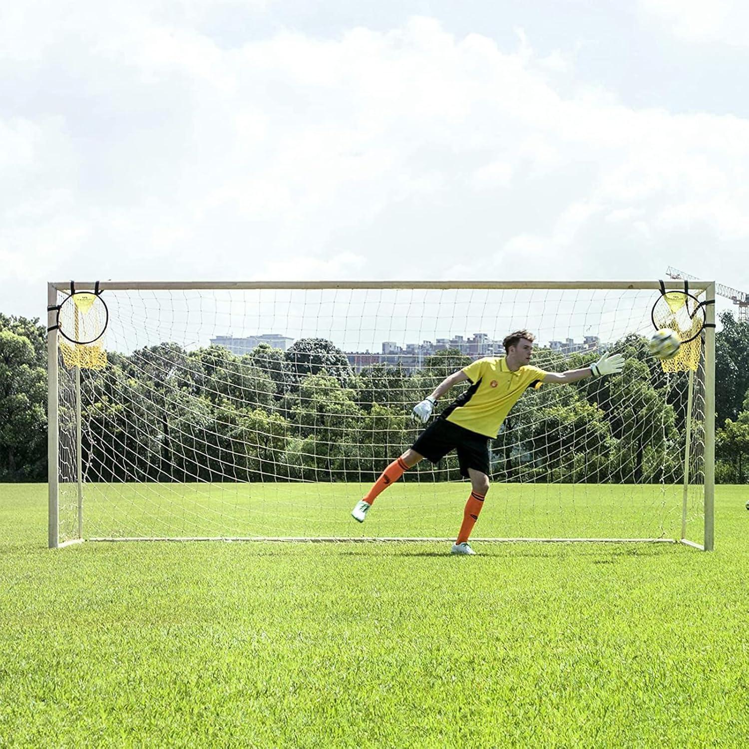 Fußballtor-Zielnetz Top-Behälter Trainingsgeräte Kinder Eckschießziele