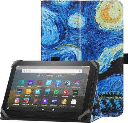 Tablet Schutzhülle für 7-8 Zoll Fire HD 8 mit Ständer & Handschlaufe
