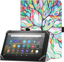 Universal Tablet Hülle 7-8 Zoll Schutzhülle Folio Ständer Handschlaufe