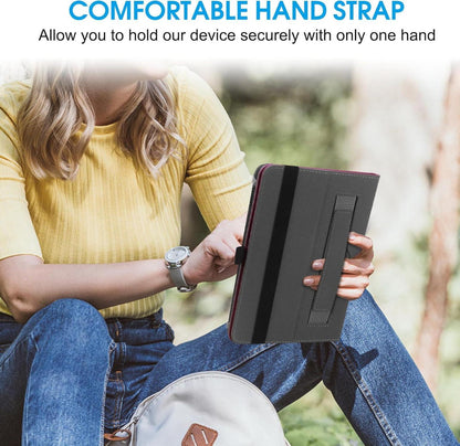 Universal 7-8 Zoll Tablet Schutzhülle mit Ständer & Handschlaufe