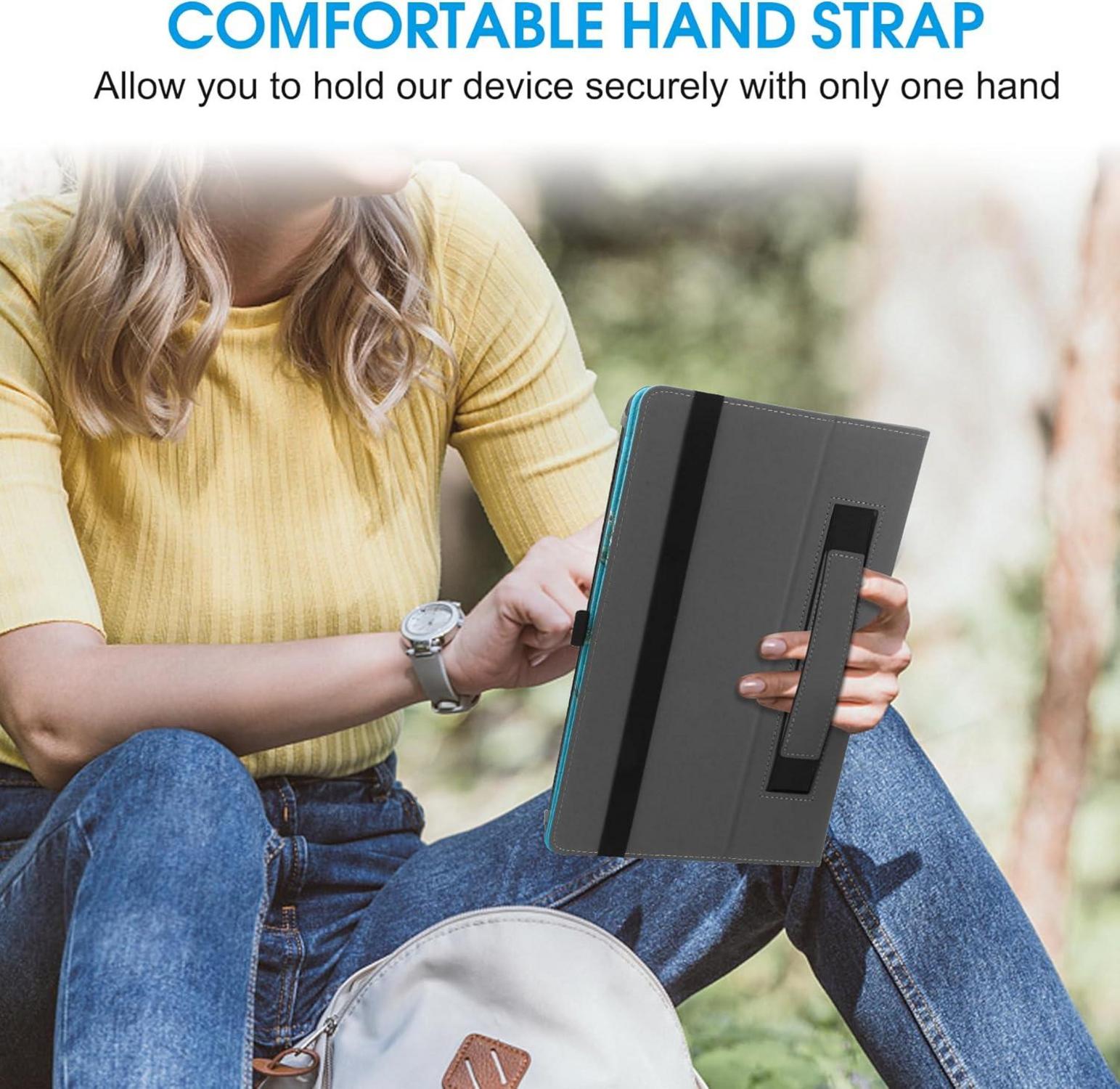 Universal Tablet Schutzhülle 10-11 Zoll mit Ständer, Folio und