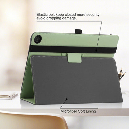 HoYiXi Universal Tablet Case 10-11 Inch Fire Max 11 2023 Stand Folio Hand Strap