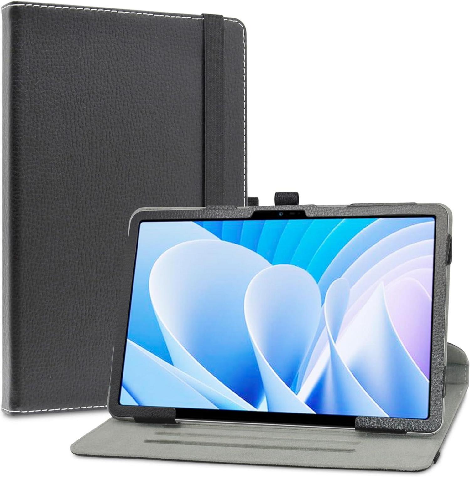 Tablet Hülle 360°Drehbar Standfunktion für DOOGEE T40 11 Zoll Schwarz