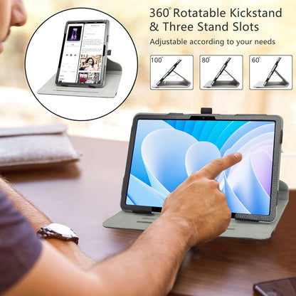 Tablet hülle für DOOGEE T40, 360° Rotierend, Schwarz, 11 Zoll