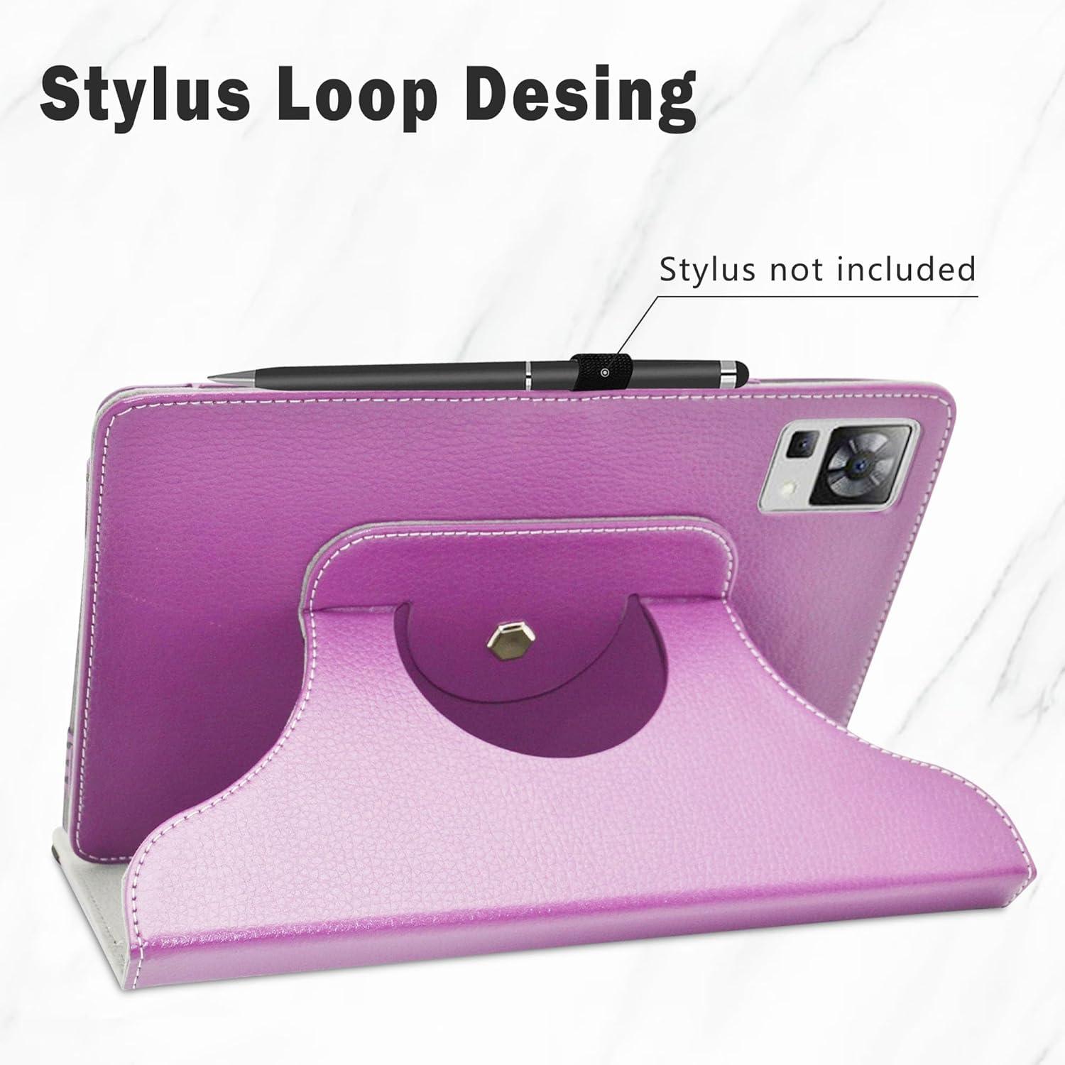 Drehbare Standfunktion Hülle DOOGEE T40 T30 PRO Ultra 11 Zoll Violett