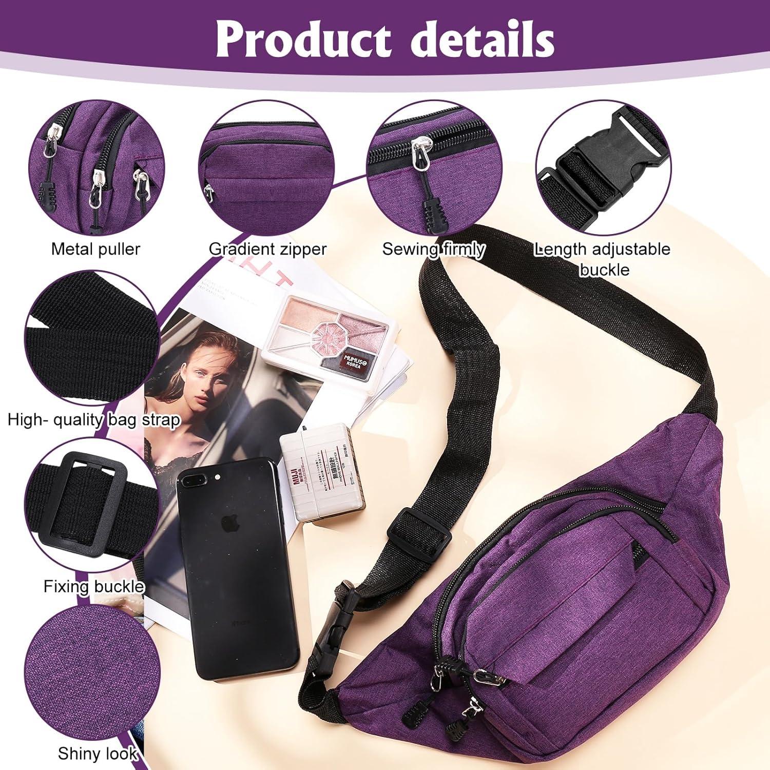 Gürteltasche Wasserdicht Outdoor Sport Verstellbarer Gurt 3 Taschen