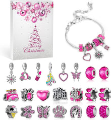 Adventskalender Schmuck Mädchen Weihnachtskalender DIY 24