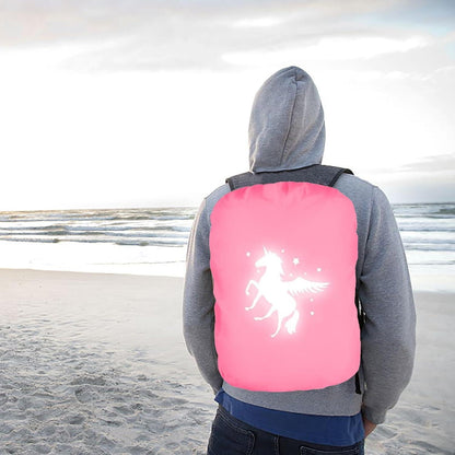 Schulranzen Regenschutz Einhorn Reflektor Rucksack Überzug wandern