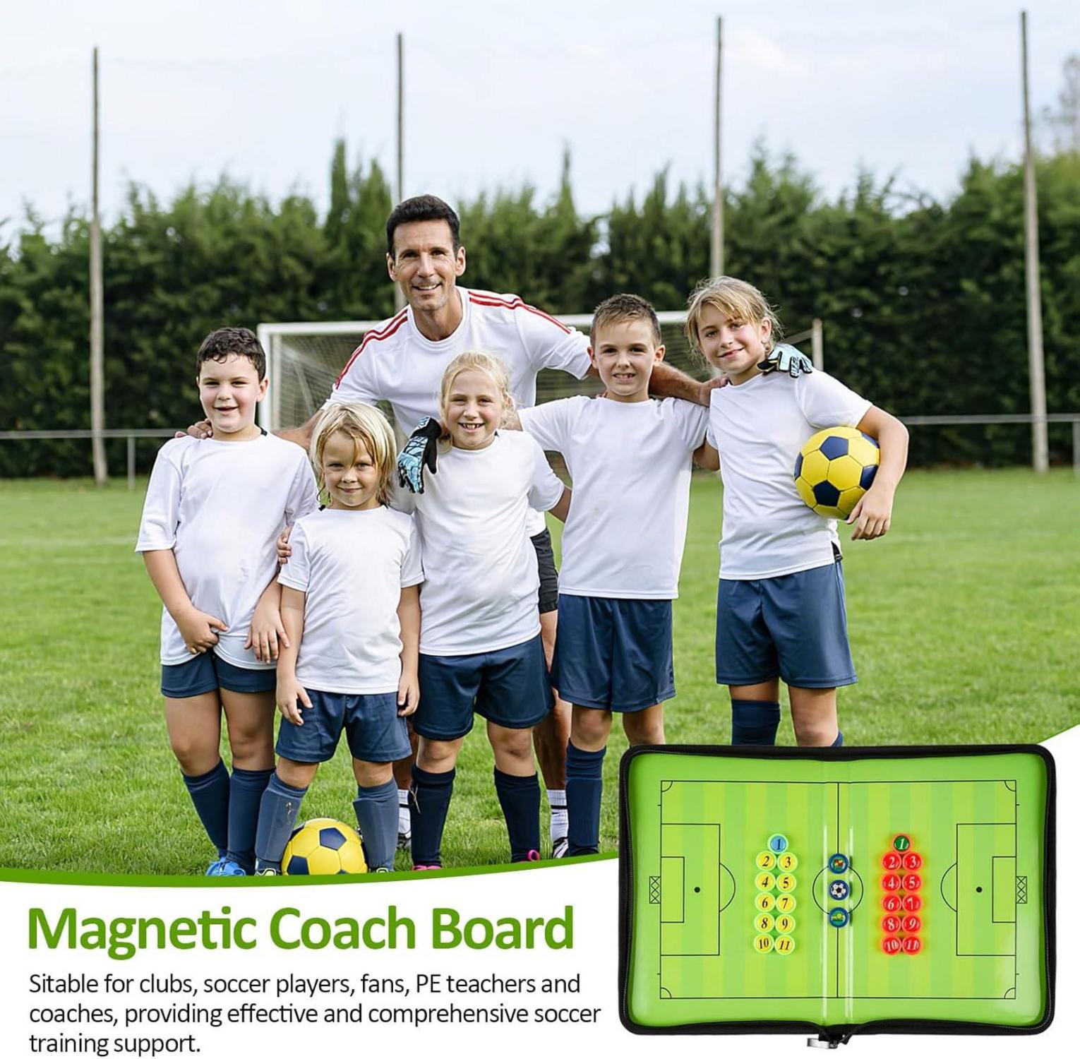 Taktikmappe Fußball Magneten Schiedsrichter Boardmarker