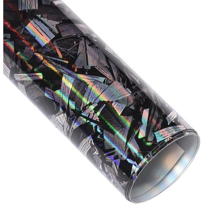 Forged Carbon Autofolie Regenbogen Effekt – Lackschutzfolie 75x152cm