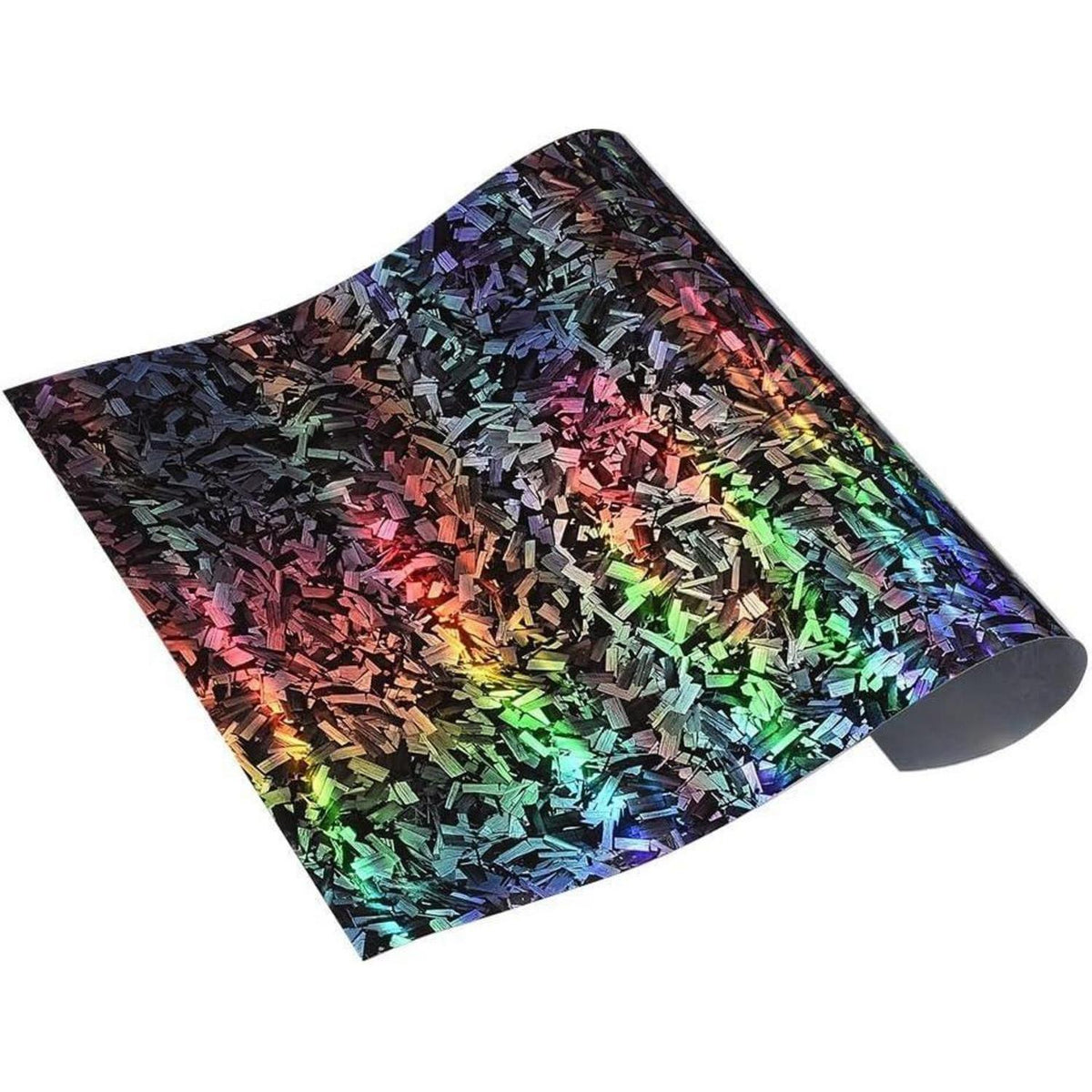 Forged Carbon Autofolie Regenbogen Effekt – Lackschutzfolie 75x152cm