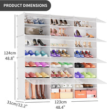 JOISCOPE DIY Kunststoff Schuhschrank Staubdicht Tragbar