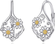 925 Sterling Silber Baum des Lebens Ohrringe Damen Mädchen