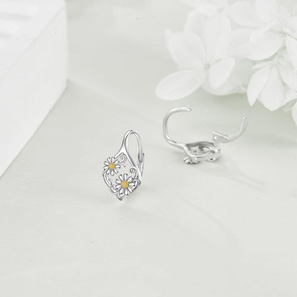 925 Sterling Silber Baum des Lebens Ohrringe Damen Mädchen