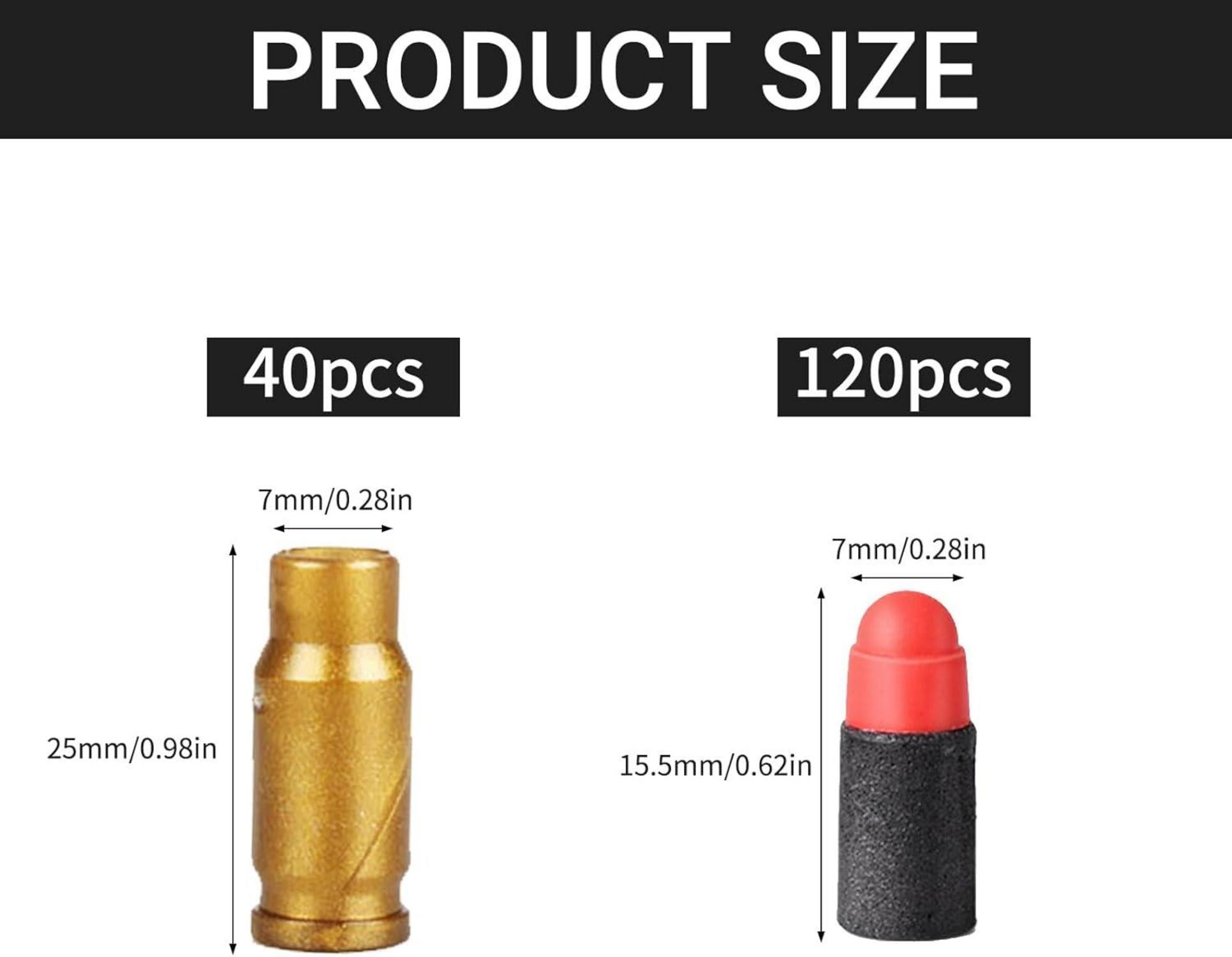 Schaumstoff Munition 160 Stück Nerf Pfeile Spielzeugpistolen