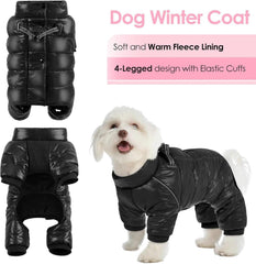 AOFITEE Hundemantel Winter Warme Hundejacke Reflektierender