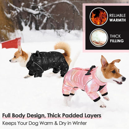 Wasserdichter Hundemantel Winter Warm für Kleine Mittel Hunde