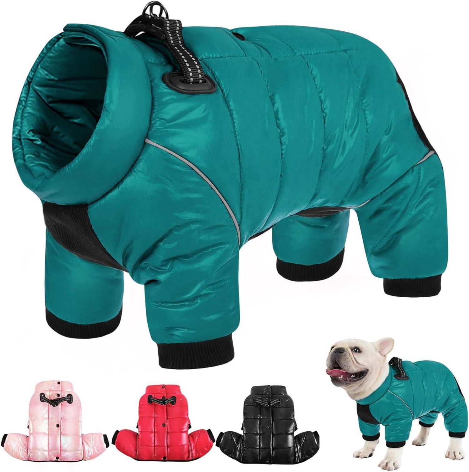 Wasserdichter Hundemantel mit Reflektierendem Streifen und