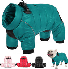 Wasserdichter Hundemantel mit Reflektierendem Streifen und