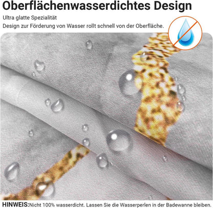 Duschvorhang Antischimmel Marmor 200x200cm Polyester