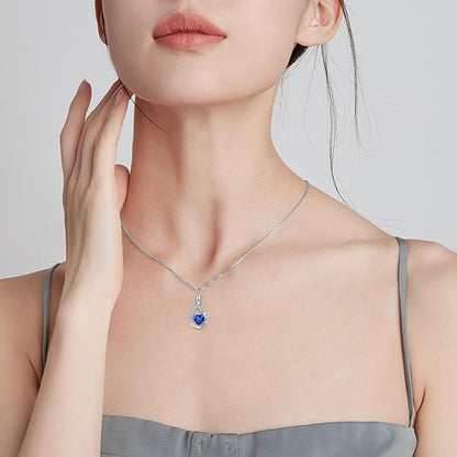 Teardrop Urn Necklace for Ashes Sterling Silver Pendant Cremation