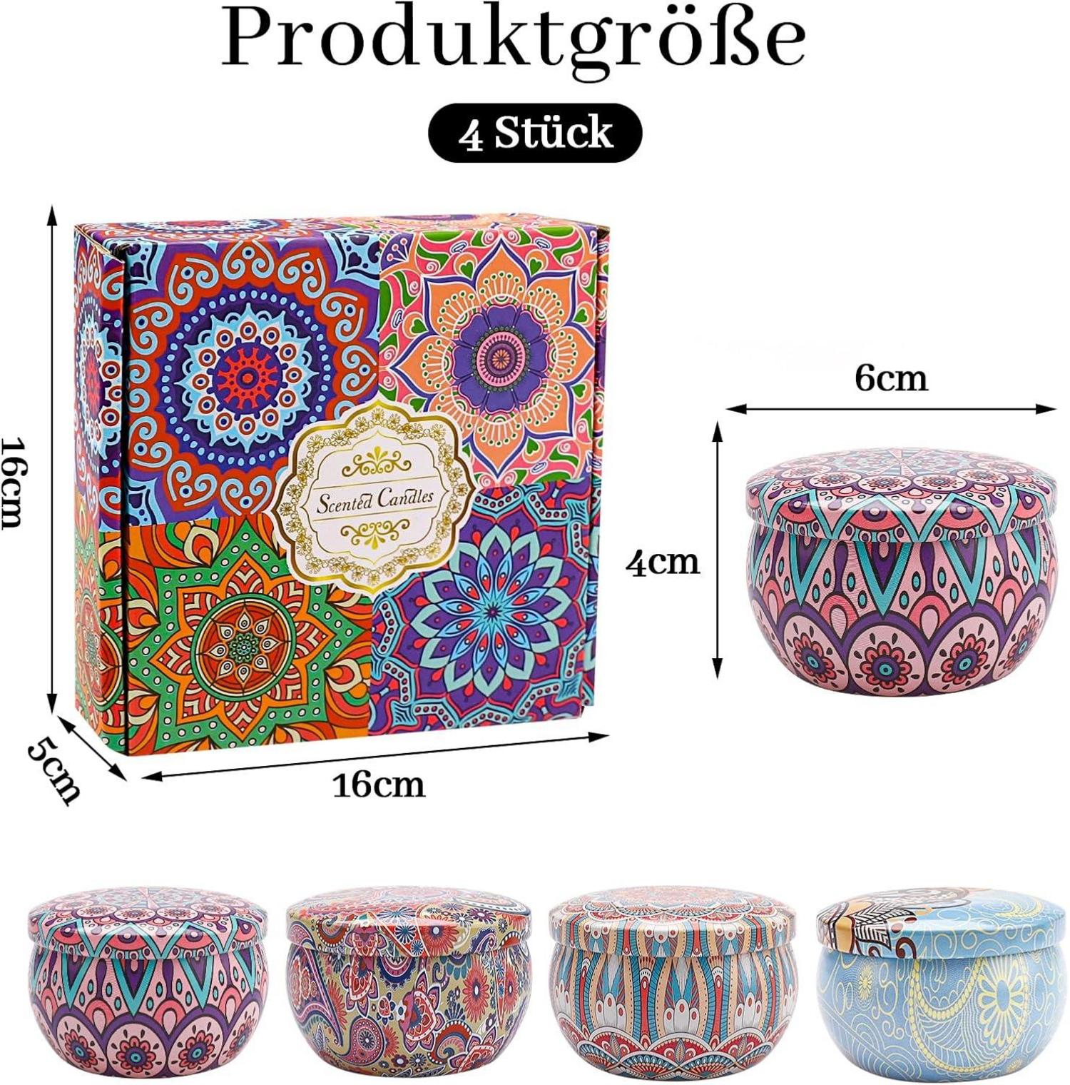 Duftkerzen Geschenkset Duftkerze Aromatherapie Stressabbau