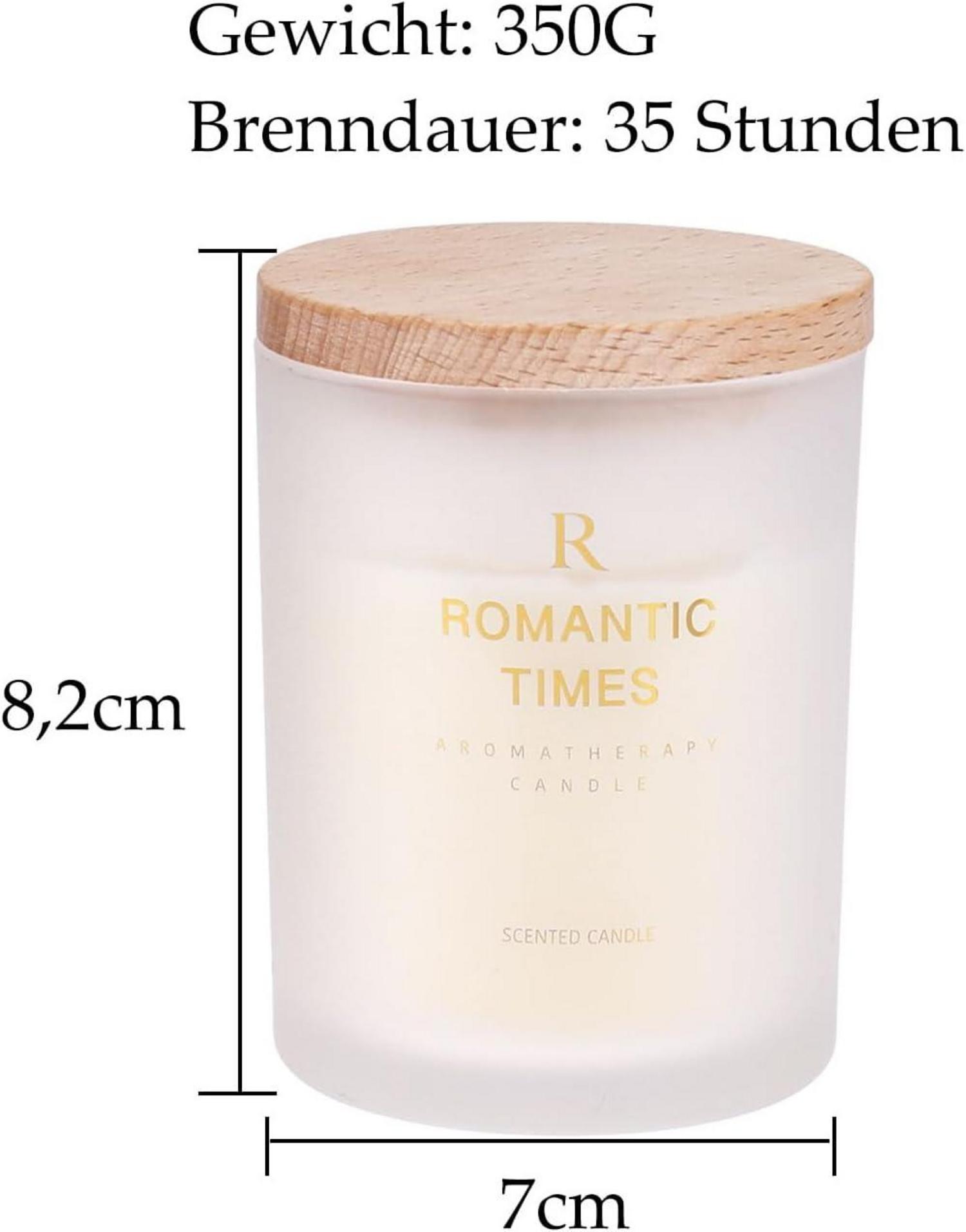 Duftkerze im Glas Weiße Teeorchidee 100% Sojawachs 35h