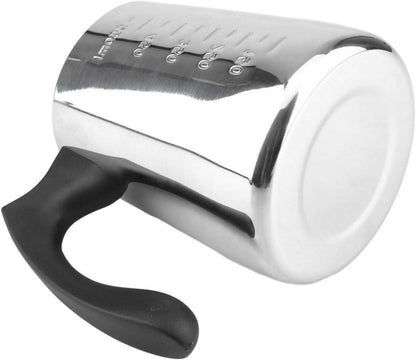 Schmelztopf 600ml Edelstahl Wasserbad Schmelzschale Kerzenwachs Zucker Käse Schokolade