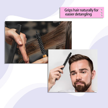 Haarbürste Volumen Locken Rundbürste Mini Fönbürste Pony Bart Professionell