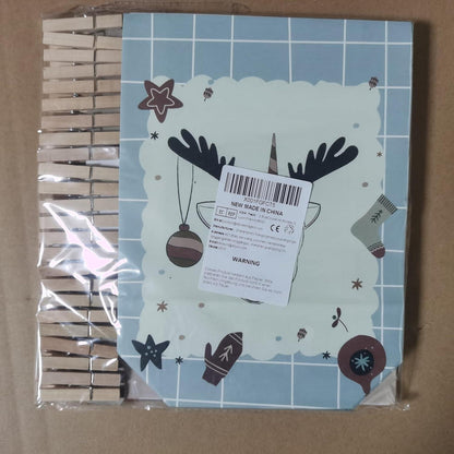 Adventskalender Tüten Einhorn Motiv 24 bedruckte