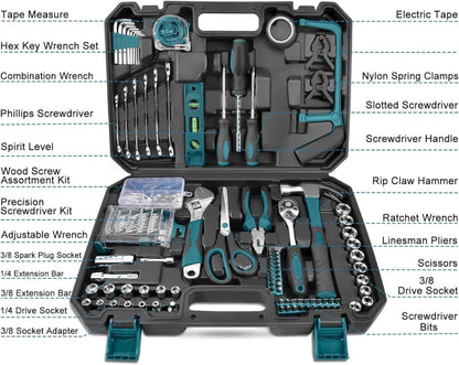 257-teiliges Allzweck-Handwerkzeug-Set