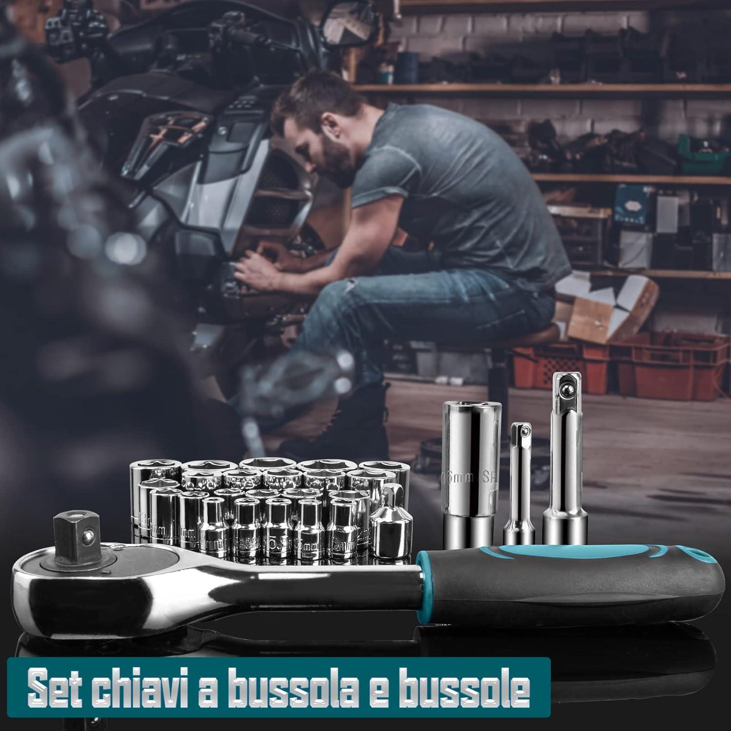Werkzeugset 257-teilig für Reparatur und DIY - Allzweckwerkzeuge für Heimwerker & Anfänger
