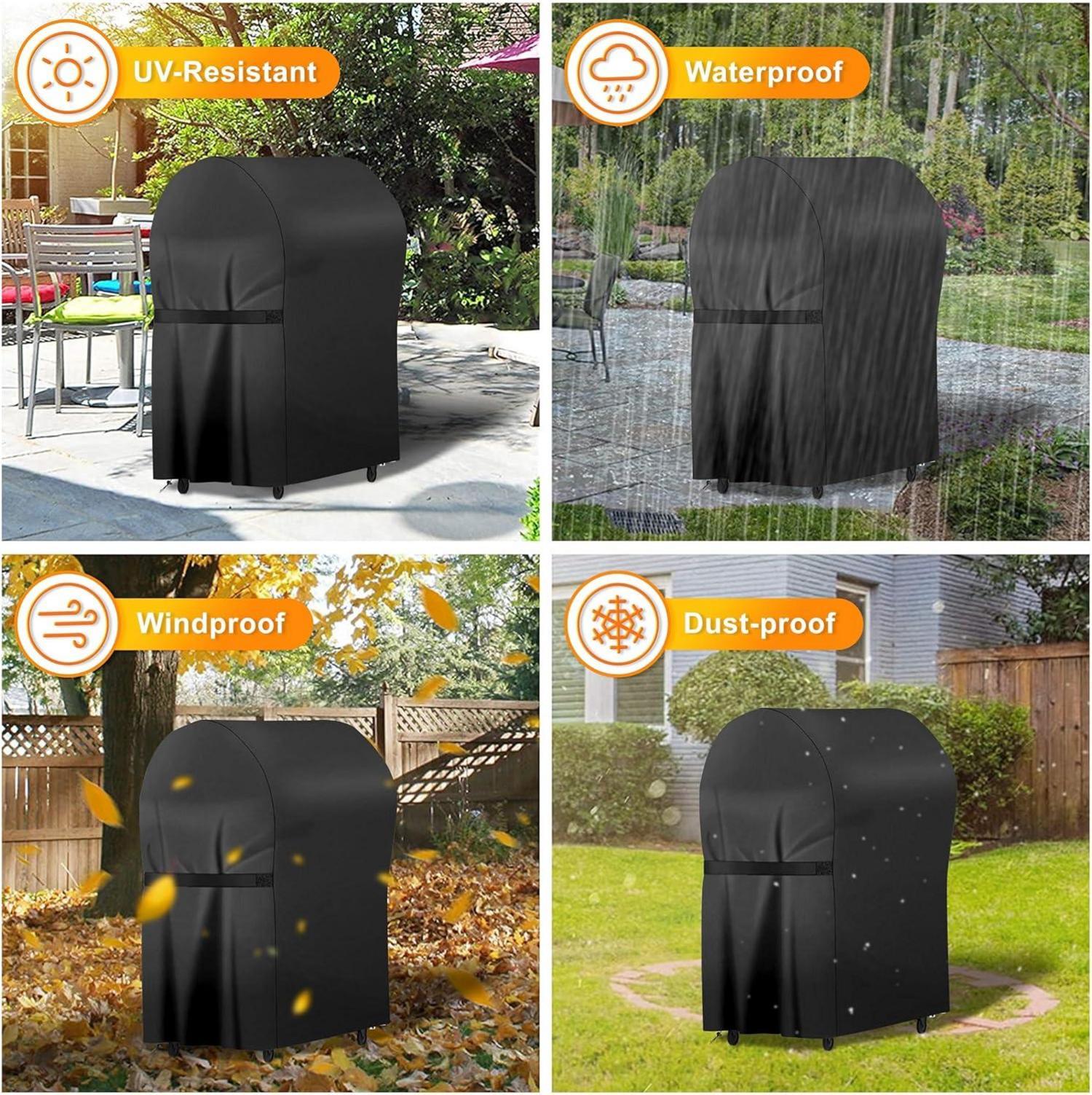 Grillabdeckung Wetterfest Abdeckhaube Gasgrill 77*67*110 cm