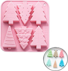 Weihnachtsbaum Silikonform für Schokolade, Kuchen, Süßigkeiten