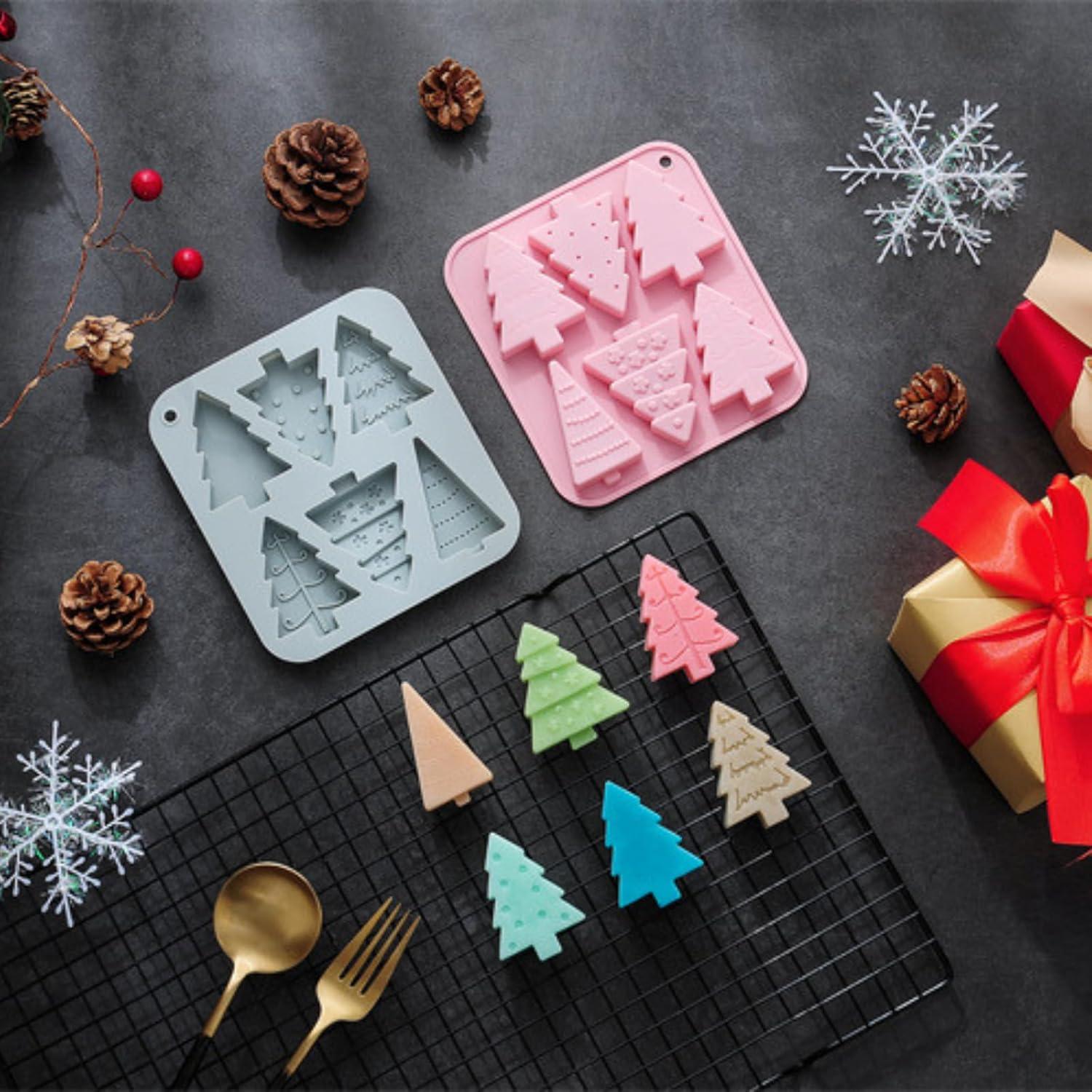 Weihnachtsbaum Silikonform für Schokolade, Kuchen, Süßigkeiten