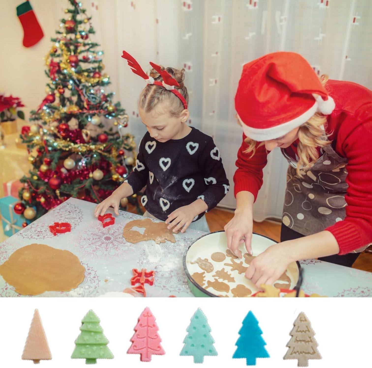 Weihnachtsbaum-Silikonform Backform Schokoladenform DIY Kuchen Gelee