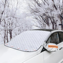 Windschutzscheibenabdeckung mit 5 Magneten gegen Sonne, Schnee, Frost