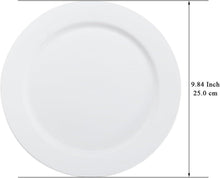 Kunststoff Teller Set 12 Stück 25cm Outdoor Camping Garten