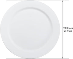 Kunststoff Teller Set 12 Stück 25cm Outdoor Camping Garten