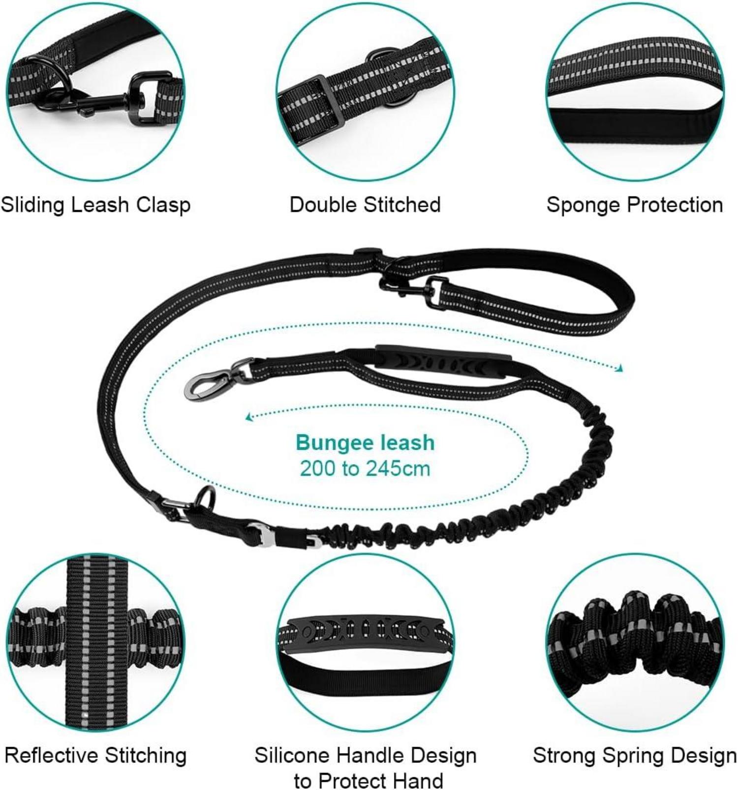 Philorn Hundeleine Große Hunde Reflektierend Sicherheitsgurt