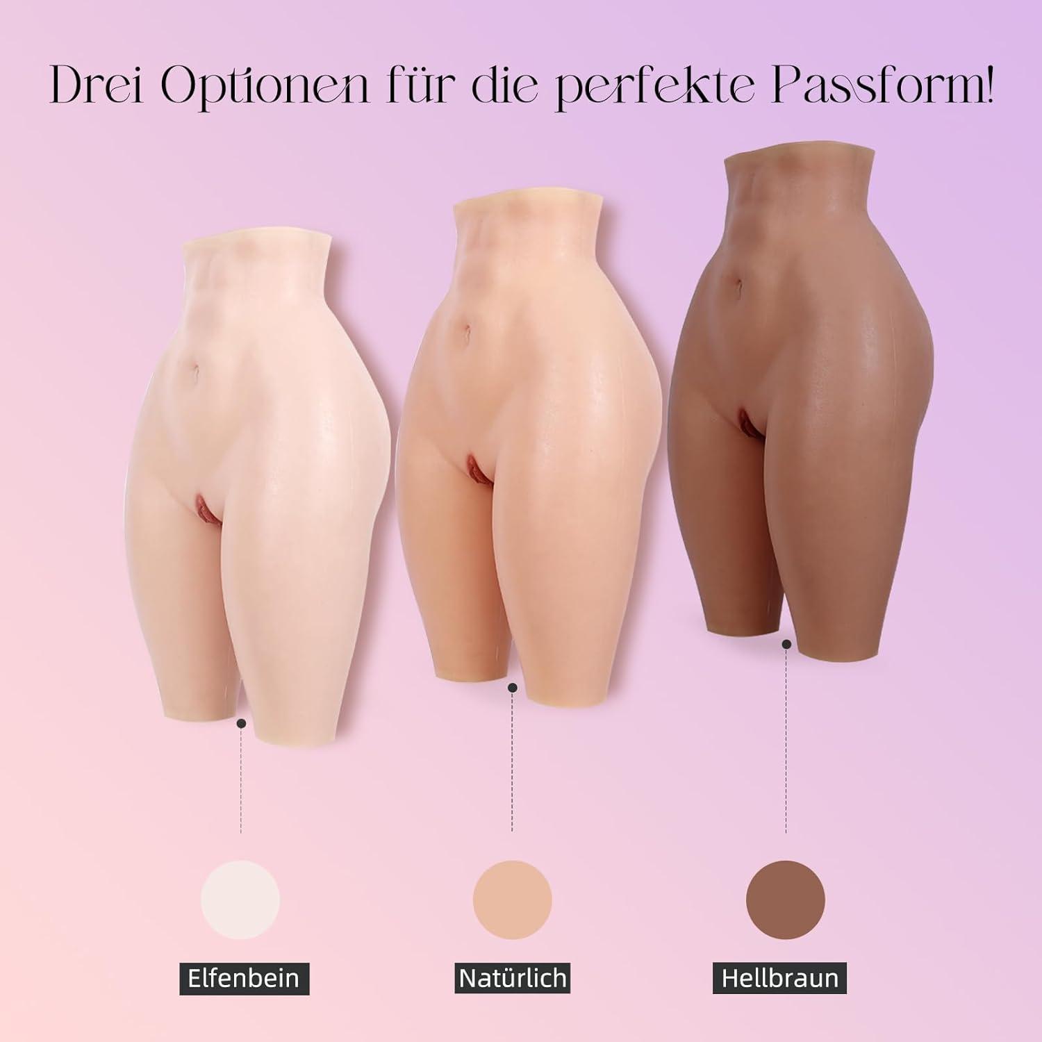 Silikon Hüfte Hosen Realistische Vagina Crossdresser Transgender