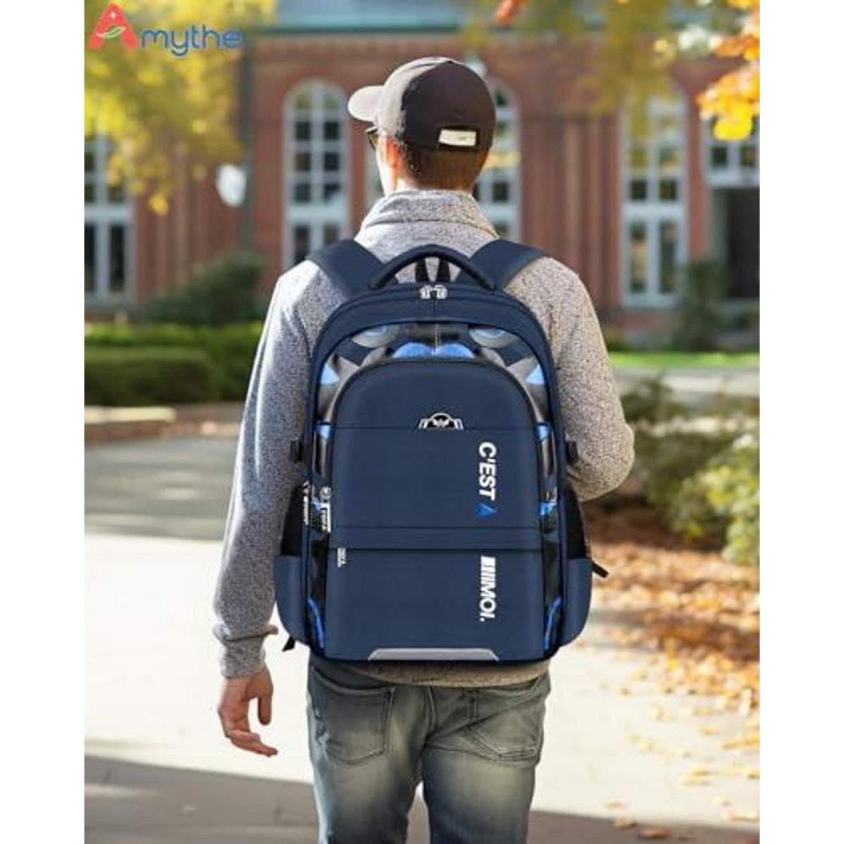 Schulrucksack Junge – Wasserdicht & Ergonomisch (Blau)