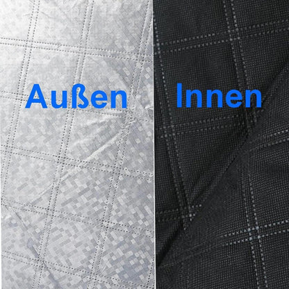 Auto Frontscheibenabdeckung Winter Schutz Schnee Sonne Frost 145x95cm