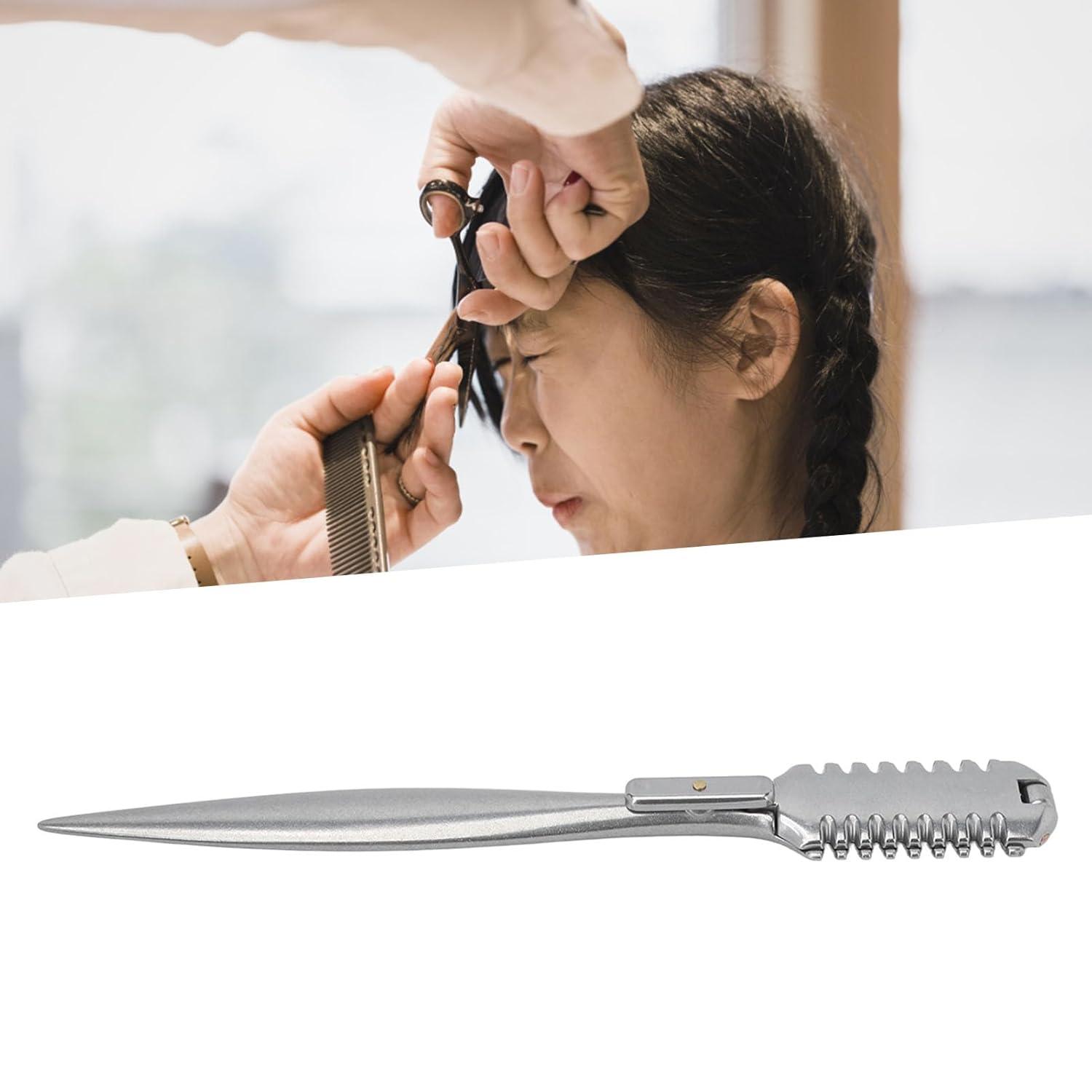 Effilierkamm Metall Haarschneider Kamm Haarausdünnung