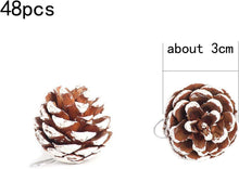 Weihnachten Tannenzapfen Natürlich 48 Stk. DIY