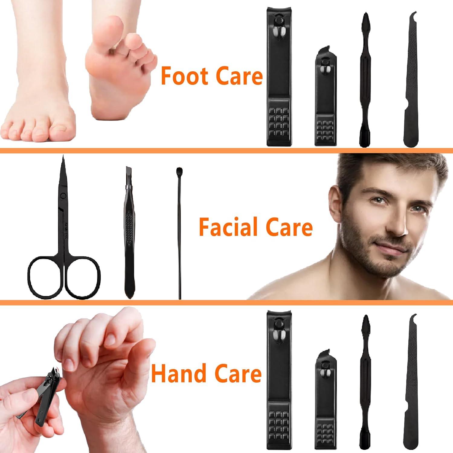 Maniküre Set Nagelknipser Persönliche Pflege Reise Pediküre Kit für Familien und Freunde