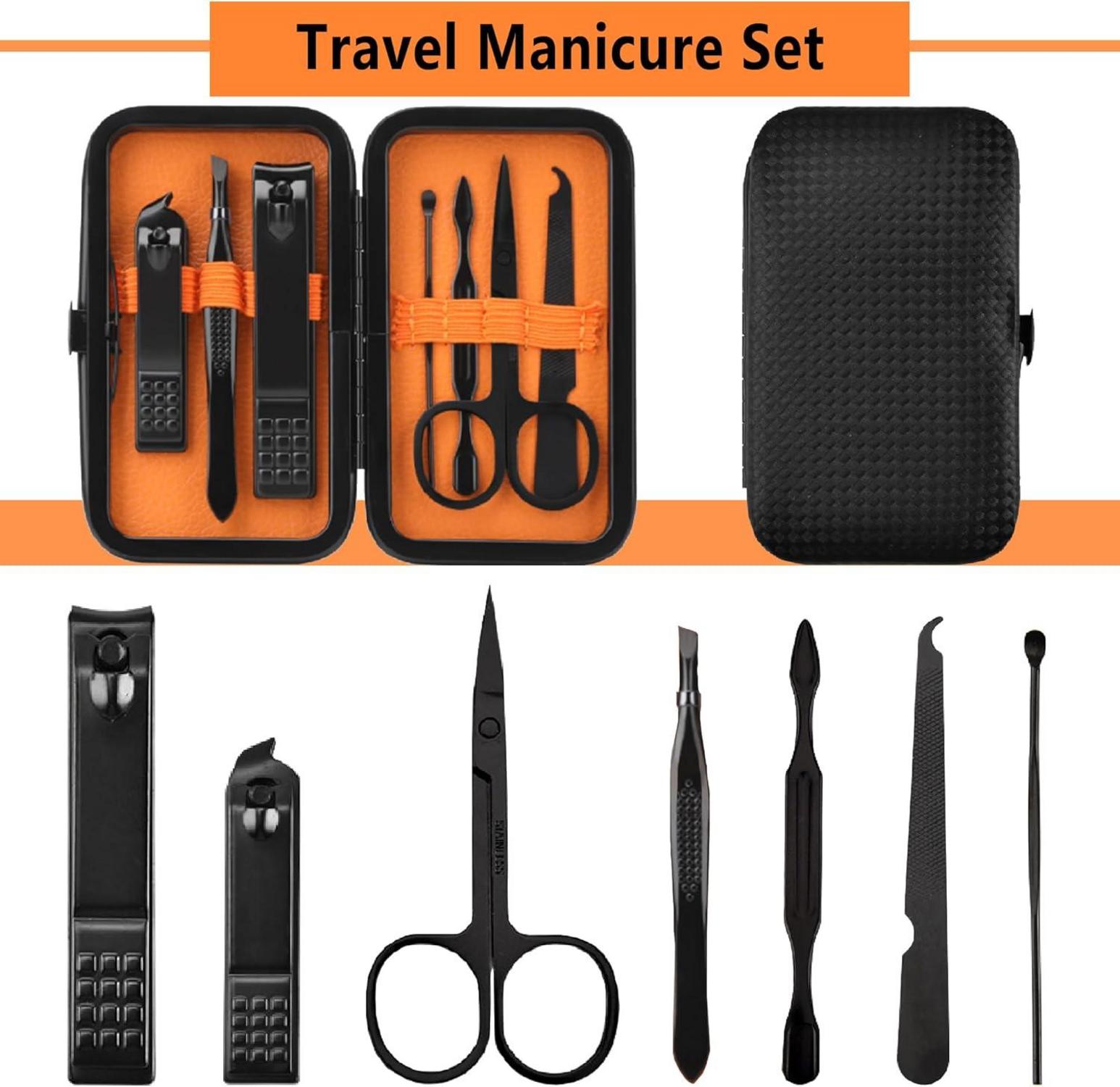 Maniküre Set Nagelknipser Pediküre Kit Reise Nagelpflege Werkzeug